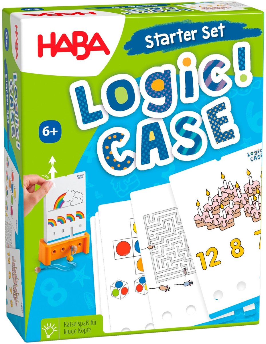 Haba Logik-Starterset 6+ – Rätsel für logisches Denken – Reisespiel