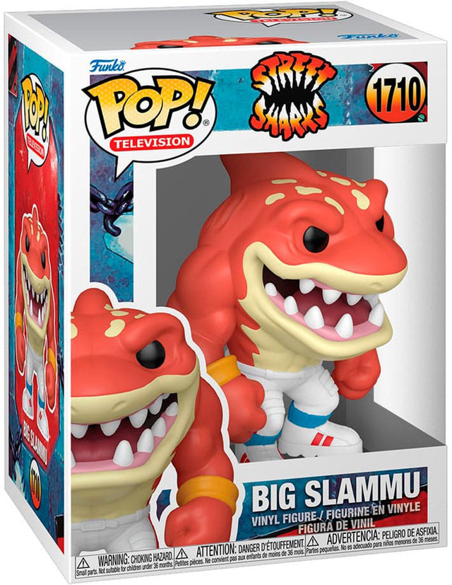 Funko Street Sharks Pop! TV-Vinylfigur Big Slammu 9 cm Pop! Figur