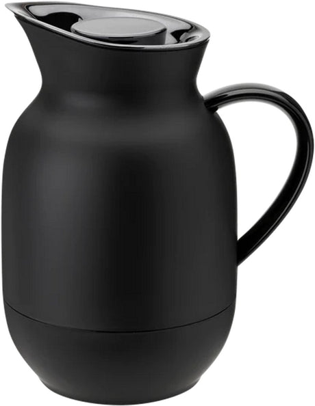 Stelton thermoskan voor koffie amphora soft black 1 liter