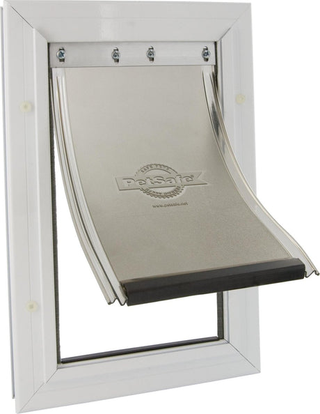 Hundetür Staywell 620 – Aluminium – Weiß