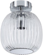 Paulmann LED-Deckenleuchte Ruya IP44 E14 230V max. 20W dimmbares Glas, Chrom