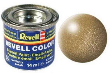 Revell Emaille-Lack Nr. 92 – Messing, Metallic