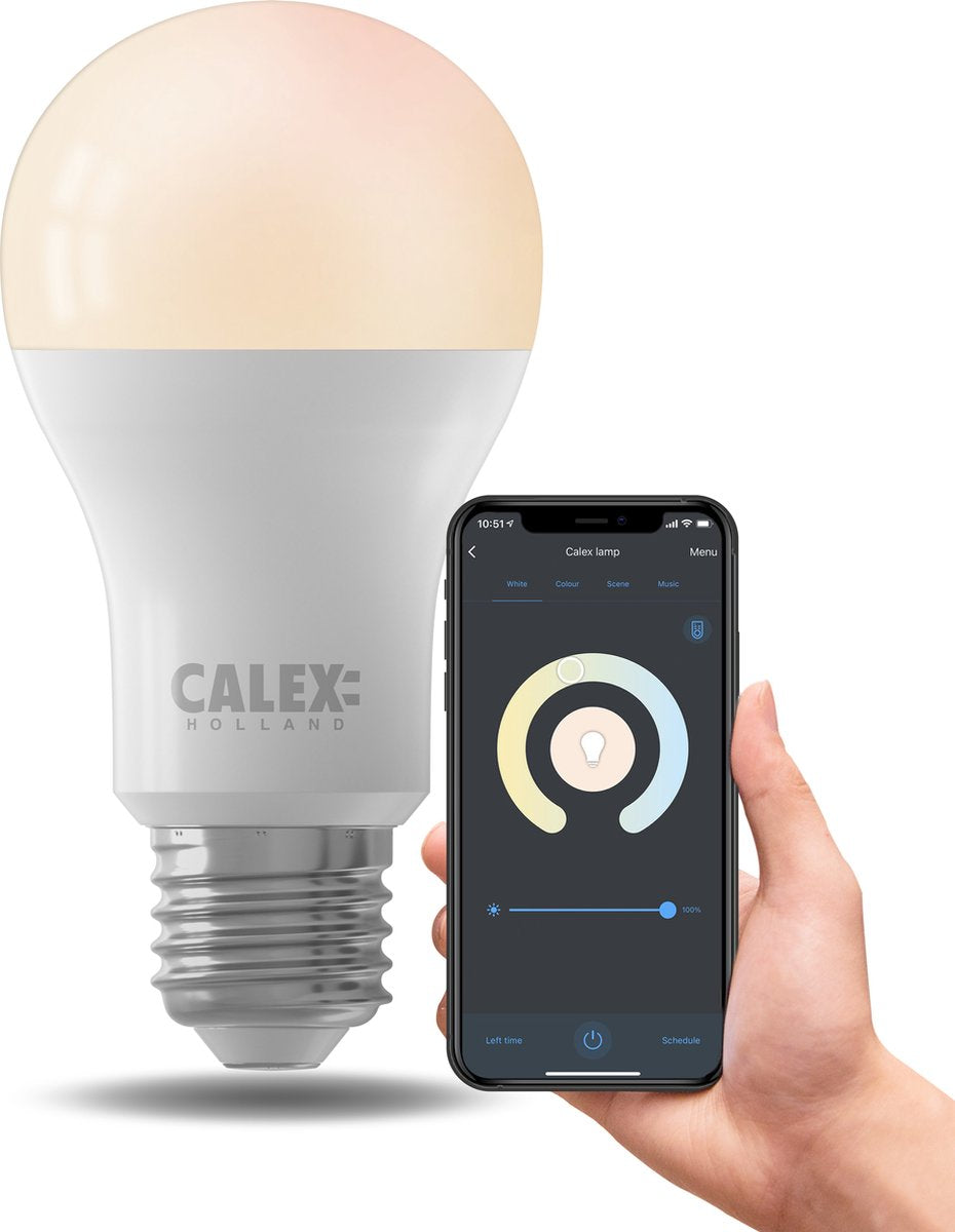 Calex Smart Standard-LED-Lampe 9 W 806 lm 2200–4000 K