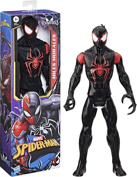 Marvel Spider-Man Venomversus Titan Hero Series Miles Morales, 12-Zoll-Actionfigur, 4+