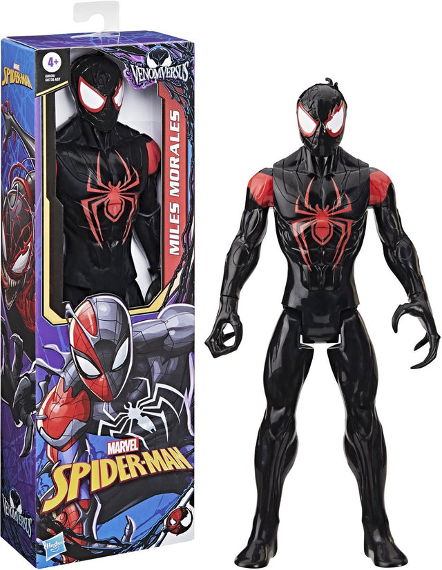 Marvel Spider-Man Venomversus Titan Hero Series Miles Morales, 12-Zoll-Actionfigur, 4+
