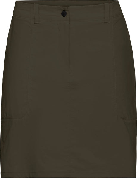 Jack Wolfskin Desert Skort W Outdoor-Rock für Damen – Obsidian Moss
