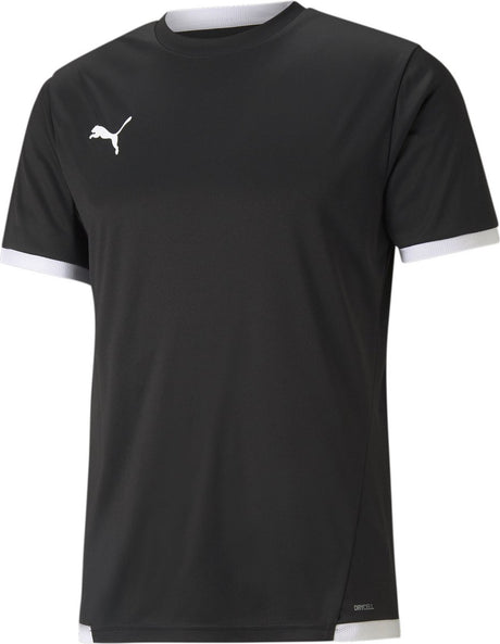 Puma Teamliga Trikot Herren Sportshirt - Schwarz-Weiß XL