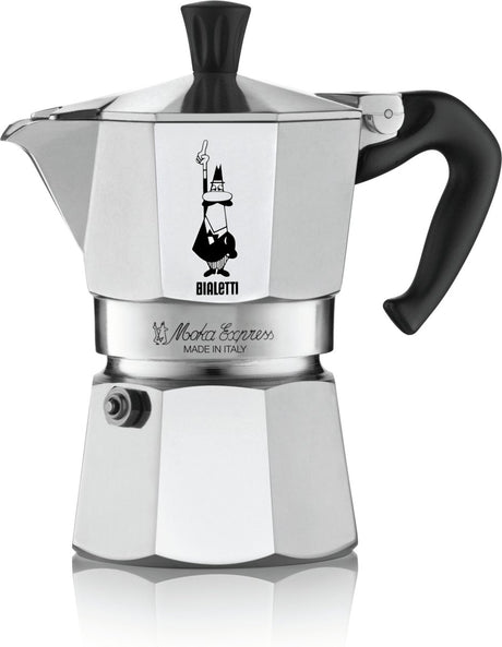 Bialetti Moka Express – Perkolator – 4 Tassen – Aluminium