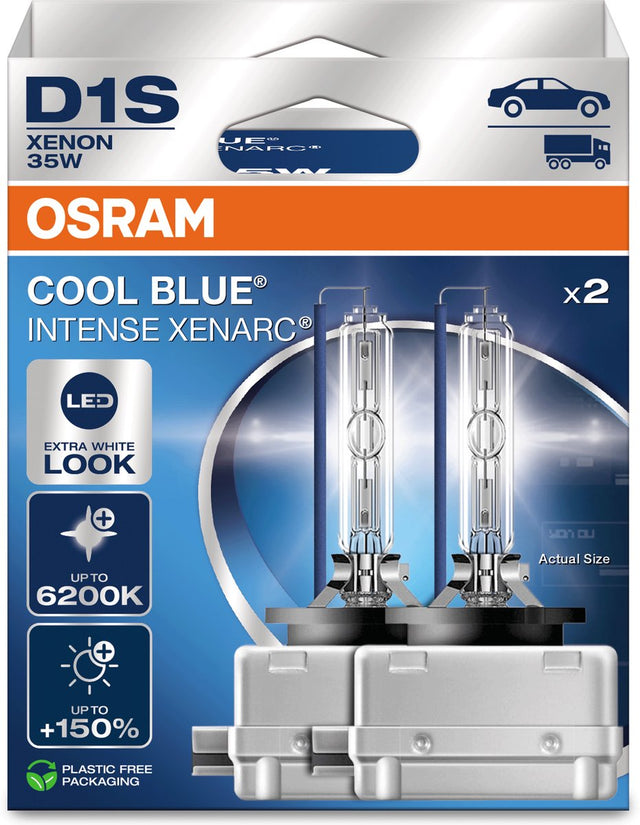 Osram 2er-Set Glühbirnen D1S 85V 35W Cool Blue Nextgen 6