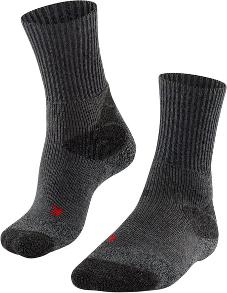 Falke TK-X Expedition Ultradicke Polsterung Wolle Funktionsmaterial Wandersocken Herren Grau - Größe 46-48