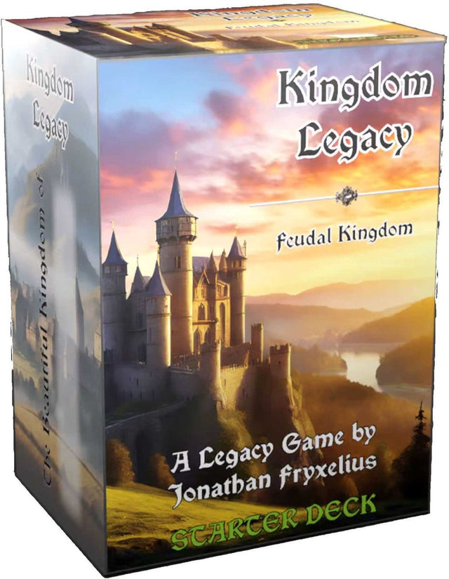 Asmodee kaartspel kingdom legacy feudal kingdom strategisch avontuur.