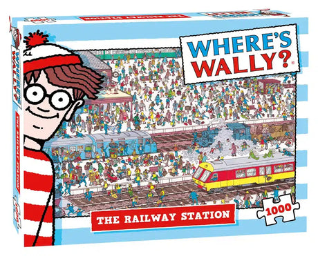 Plenty Gifts-Puzzle „Wo ist der Wally-Bahnhof?“ – 1000 Teile