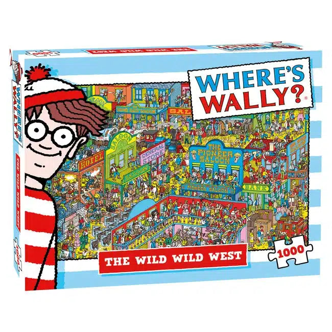 Plenty Gifts Puzzle „Wo ist Wally, der Wilde Wilde Westen“, 1000 Teile