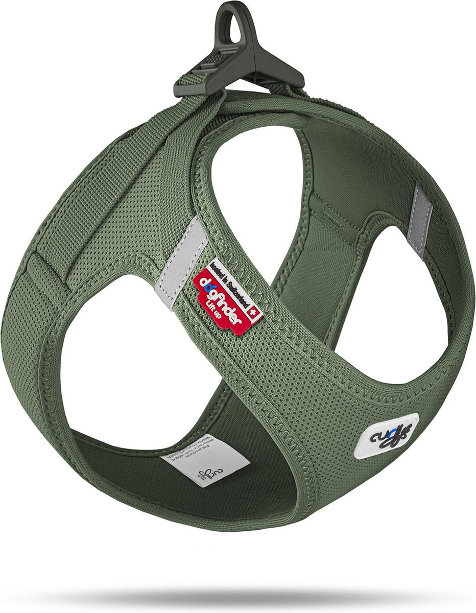 Curli Verschluss Weste Geschirrverschluss Air-Mesh – Hundegeschirr – 38,3–43,3 cm