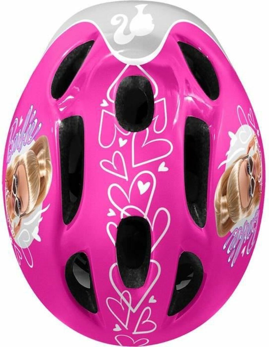 Mattel Barbie Schlittschuhschutz 5-teilig 50-56 cm rosa weiß Größe S