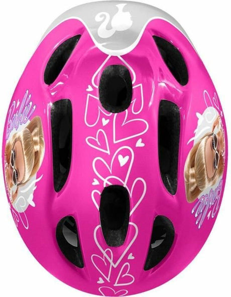 Mattel Barbie Schlittschuhschutz 5-teilig 50-56 cm rosa weiß Größe S