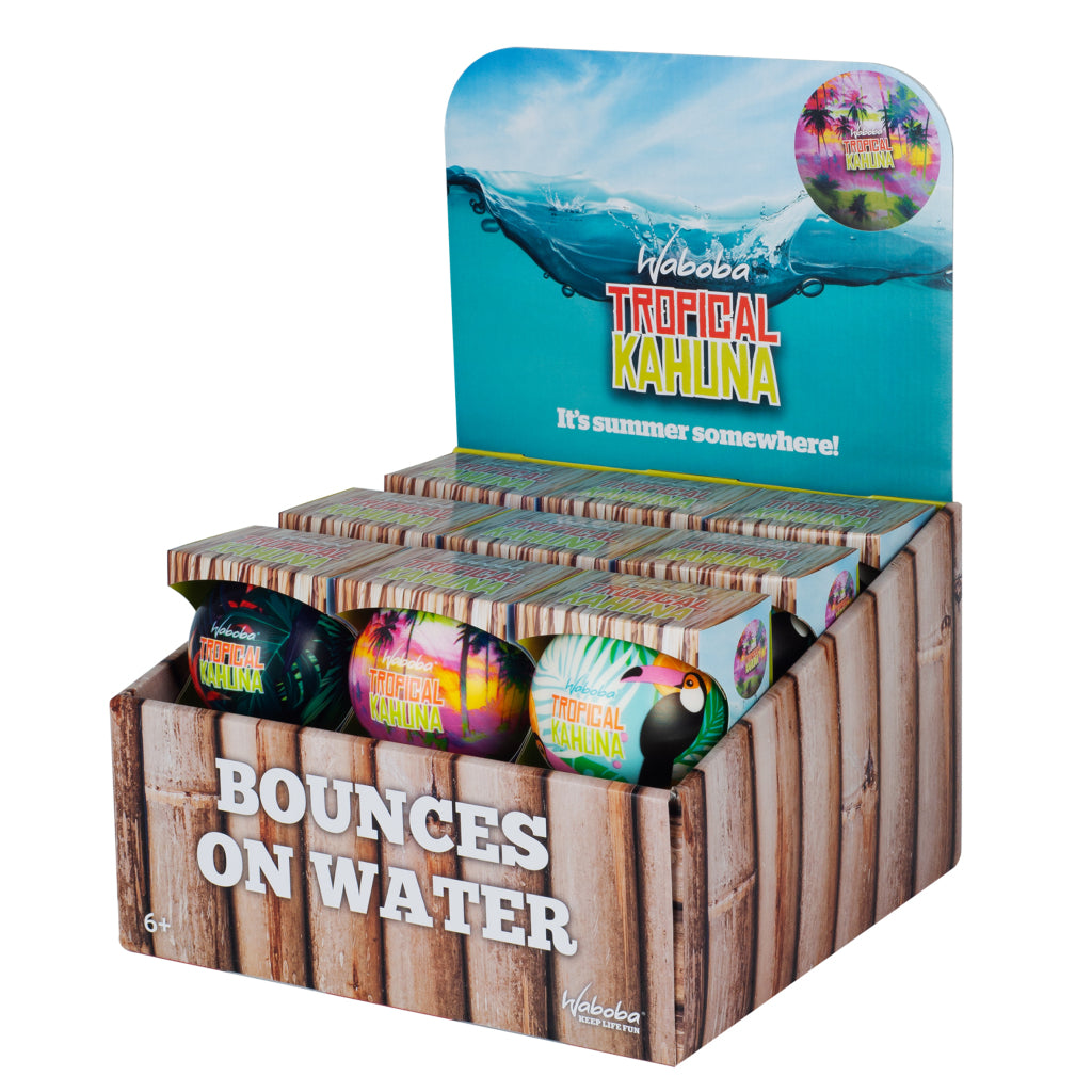 Waboba tropischer Kahuna-Ball 9 cm verschiedene Ausführungen