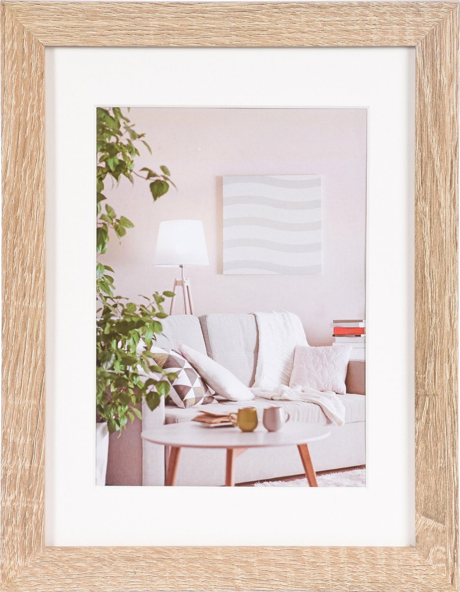Henzo Fotorahmen modern 18x24cm mittelbraun