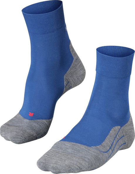 Falke ru4 Anti-Blister Baumwoll-Funktionsmaterial Laufsocken Herren Blau – Größe 39-41