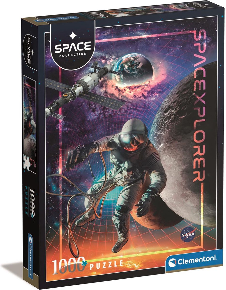 Clementoni Puzzle Space Explorer, 1000st.