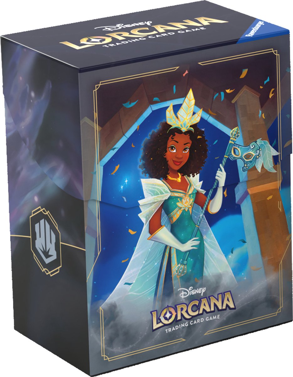 Disney Lorcana TCG – Shimmering Skies – Tiana, 80-Karten-Deckbox