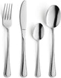 Amefa Bologna 24-teiliges Besteckset – 6 Personen – Silber – 18 0 Chromstahl – Geschenkverpackung