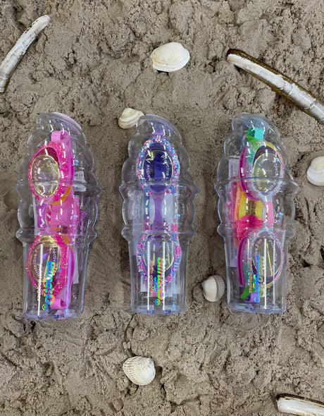 Bling2o Schwimmbrille Kinder – Pixie Sticks – Taucherbrille – Antibeschlag – UV-Schutz – Pink