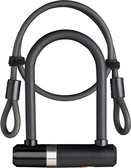 Axa Beigellot Newton Mini mit Schlitzkabel 100 8 - Schwarz