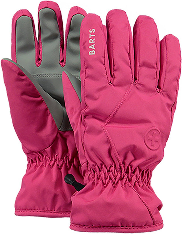 Barts basic skigloves kids wintersporthandschoenen unisex - maat 4 - roze 4