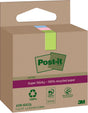 Post-it super sticky notes recycled | 70 vel | ft 47 | 6 x 47 | 6 mm | assorti | pak van 3 blokken