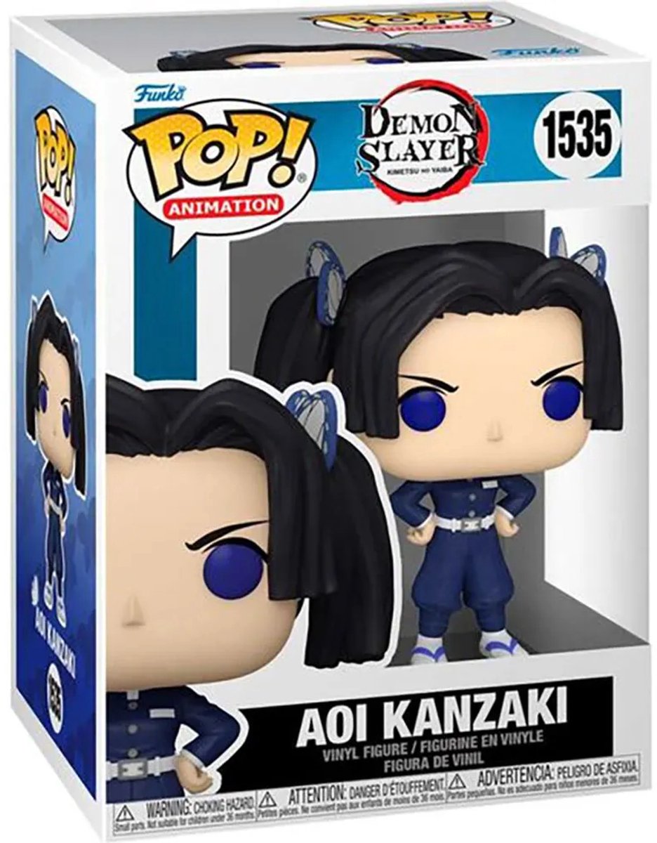 Funko Demon Slayer Aoi Kanzaki (Chase Edition verfügbar!) Vinylfigur 1535 Pop! mehrfarbig