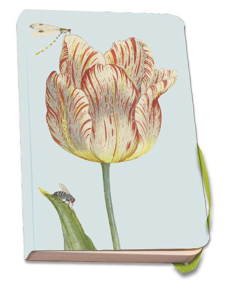 Bekking blitz notitieboek a5, zachte kaft: tulpen tulips, jacob marrel, collection rijksmuseum amsterdam