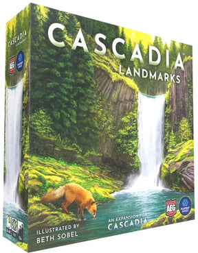 Alderac Entertainment Group Cascadia Landmarks – Brettspiel – englische Version –