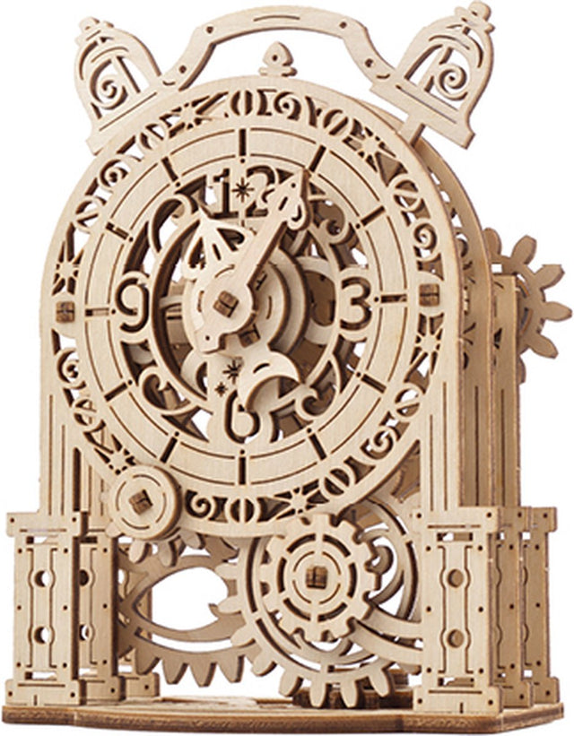 Ugears 3D-Holzmodell – Vintage-Wecker