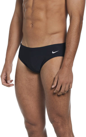 Nike swim solid zwemslip zwart 30 man 30