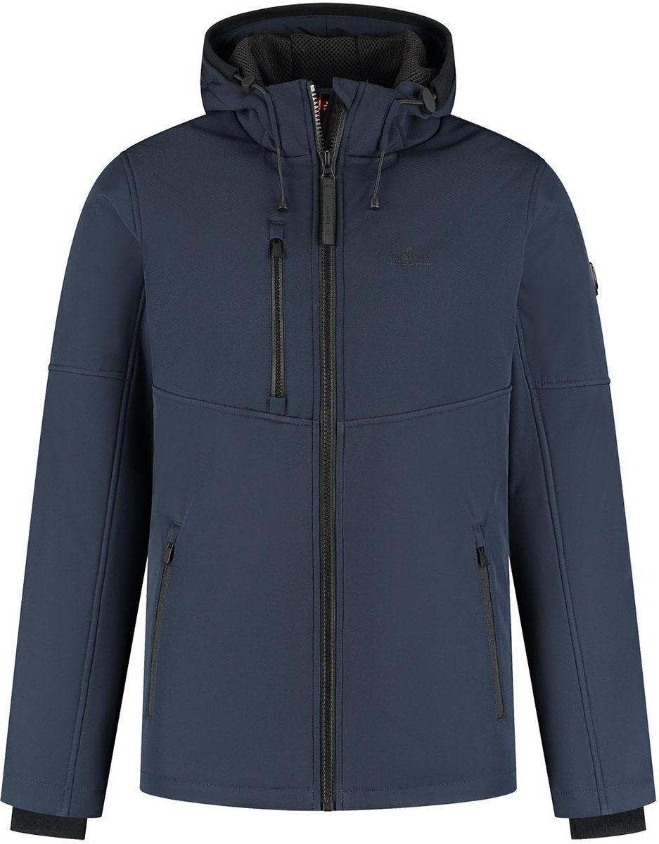 Kjelvik naut heren outdoorjas - navy