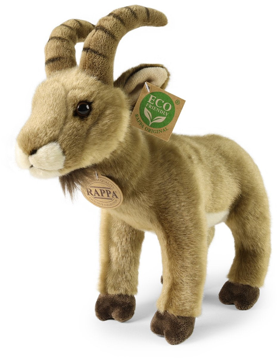 Rappa pluche steenbok 27 cm milieuvriendelijk - uni