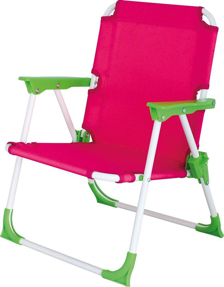 Eurotrail Campingstuhl Nicky Junior 46 cm Polyester Stahlrosa