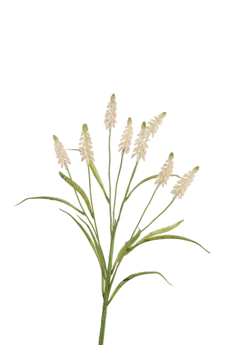 Roberts collection kunstbloem druifjes wit 60cm bundel van 2