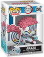 Funko demon slayer akaza vinylfiguur 2505 unisex pop! - neutraal - standard