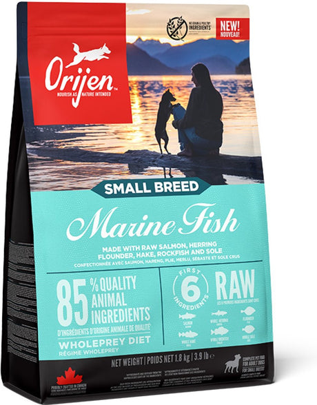 Orijen Whole Prey Hundefutter für Hunde kleiner Rassen, Meeresfische, 1,8 kg