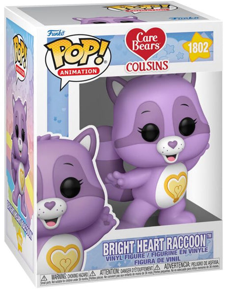 Funko die Gummibärenbande Bright Heart Raccoon Vinylfigur 1802 Unisex Pop! - mehrfarbig - Standard