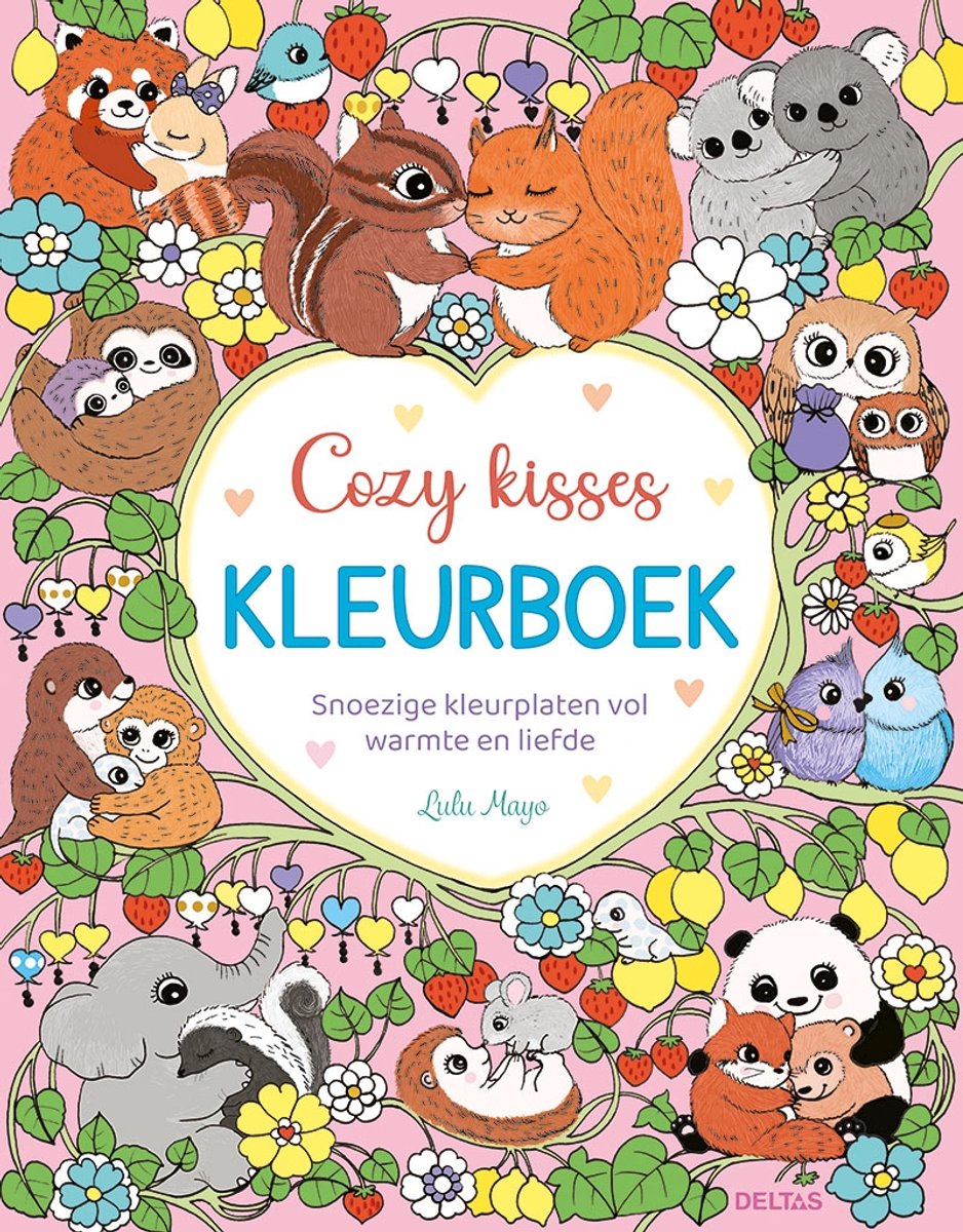 Deltas cozy kisses kleurboek - lulu mayo