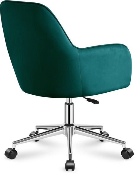 Mark adler future 5.2 bureaustoel – groen – velours – ergonomisch – met wielen – max. 130 kg