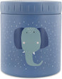 Trixie thermos container - mrs. elephant - thermo lunchpot voor kinderen - 500 ml - rvs lunchbox - blauw