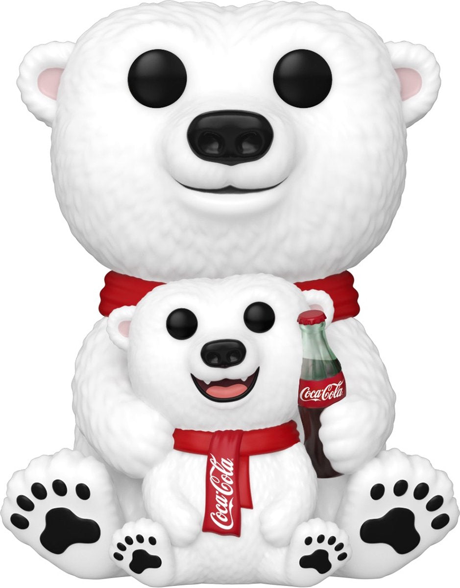 Funko Coca-Cola Ad Icons – Coca-Cola-Eisbärenjunges, Vinylfigur 241 Pop! Standard