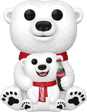 Funko Coca-Cola Ad Icons – Coca-Cola-Eisbärenjunges, Vinylfigur 241 Pop! Standard