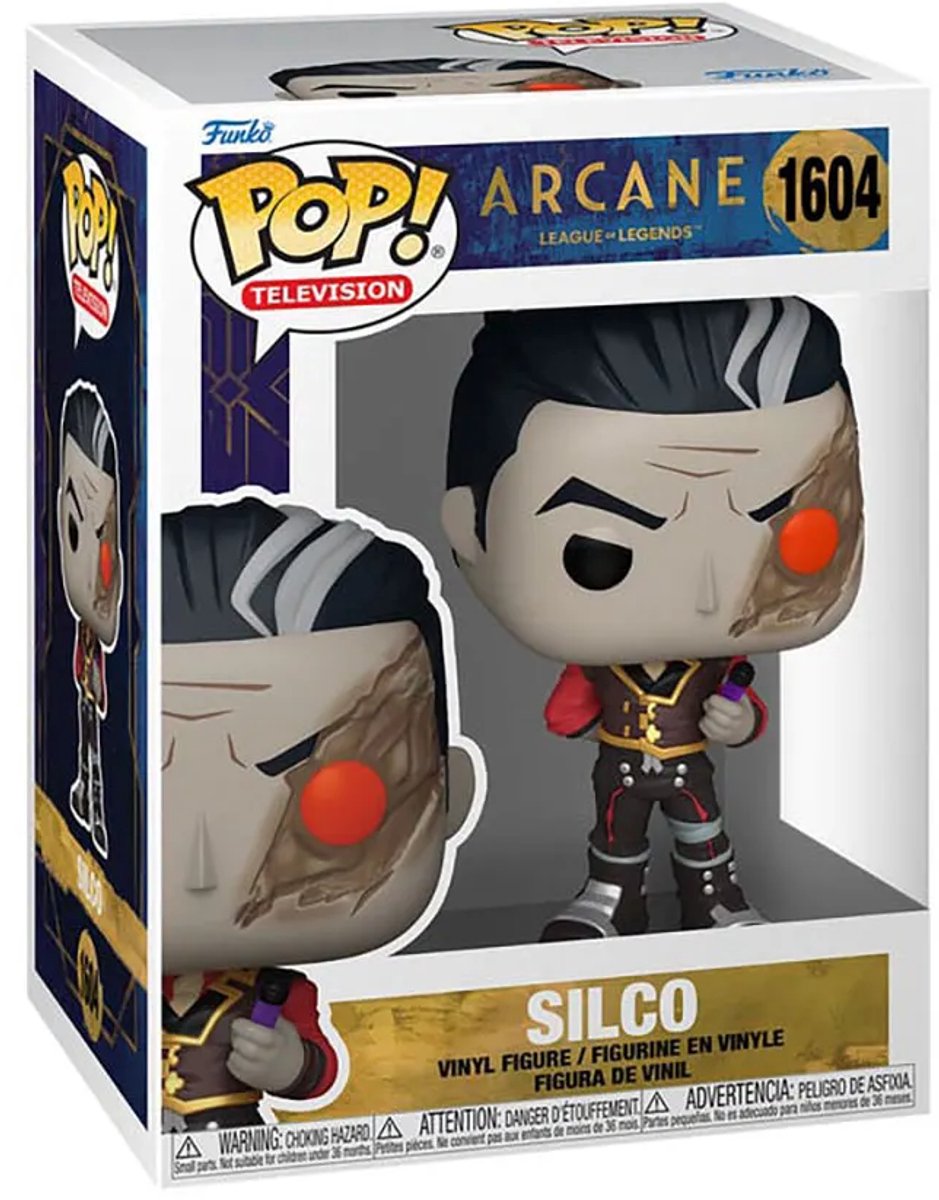 Funko-Pop! Fernsehen: Arcane - Silco #1604
