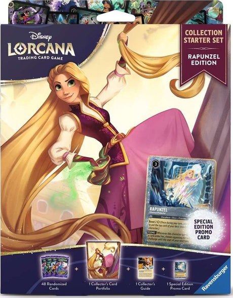 Ravensburger disney lorcana tcg collection starter rapunzel | trading card game verzamelset | engelse versie