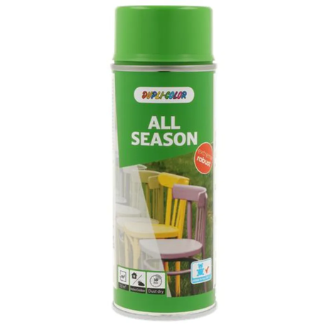 Dupli-color spuitlak ral-6018 - all season 400 ml geelgroen, glans